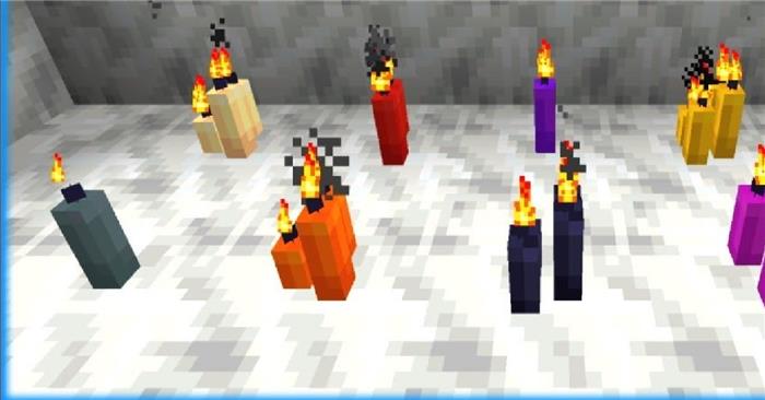 Come accendere le candele in Minecraft?