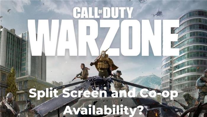 Como jogar WarZone na tela dividida?