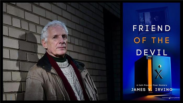Entretien avec l'auteur de la fiction détective James V. Irving un nouveau chapitre dans la vie de Joth Proctor