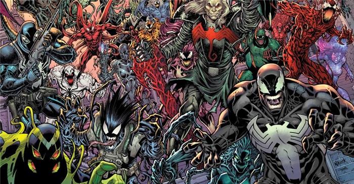 Topp 10 sterkeste symbiotes inkludert Venom & Carnage