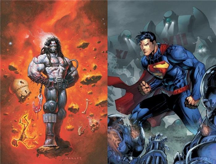 Lobo vs Superman som ville vinne i en kamp?