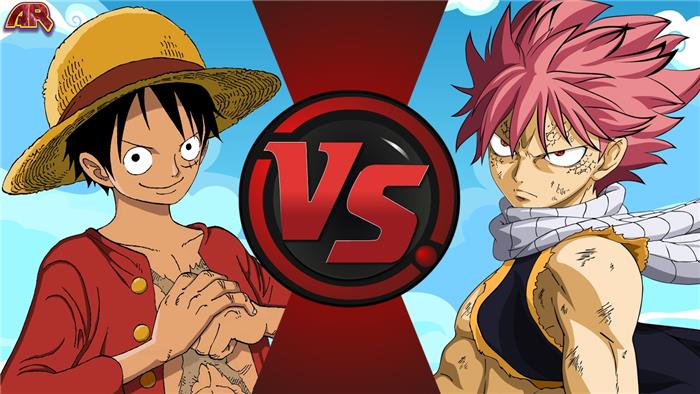 Natsu vs Luffy que ganaría?