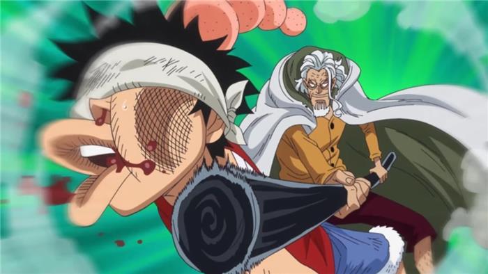 Ett stykke er Luffy og Rayleigh relatert?