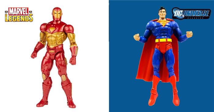 Marvel Legends vs DC Universe Classics Differences e quali sono migliori