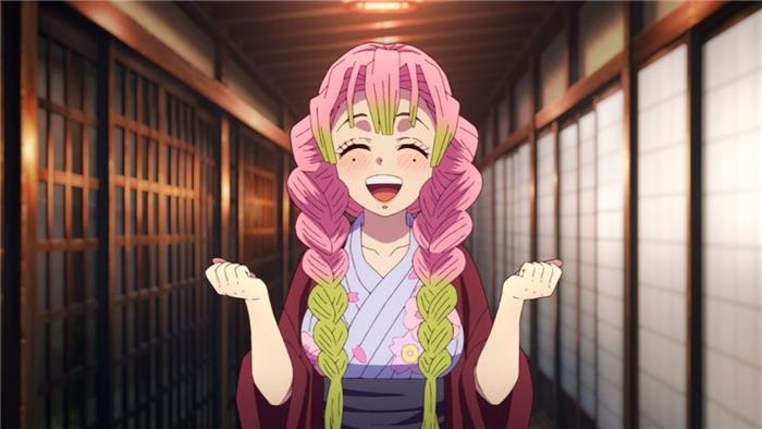 'Demon Slayer' Por que o cabelo de Mitsuri ficou rosa?
