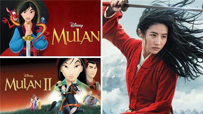 Todos os 3 filmes de Mulan em ordem