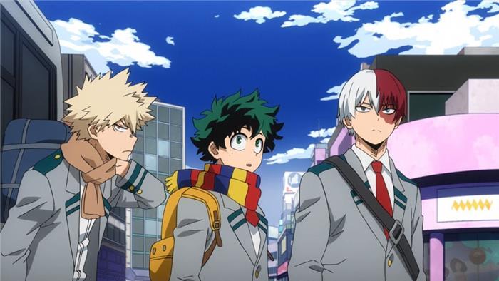 Es mi héroe academia en netflix en el top 10top 10?