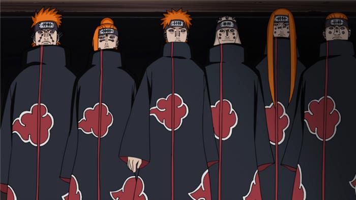 Spiegavano sei percorsi di dolore in Naruto