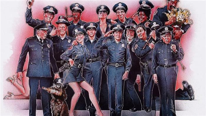 Las 7 películas de la Academia de Policía en orden