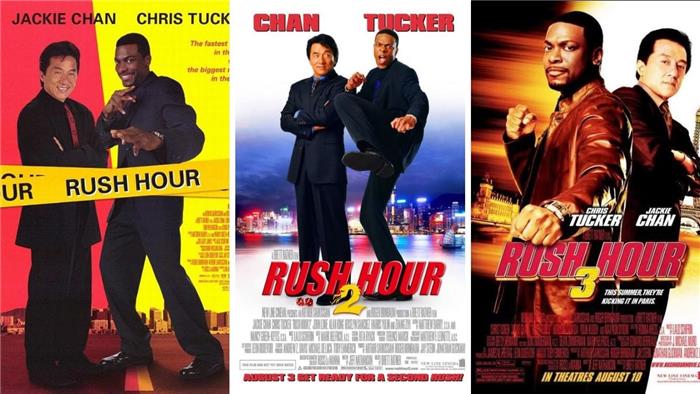 Alle 3 Rush Hour -Filme in Ordnung