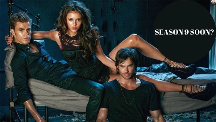 La fecha de lanzamiento de la temporada 9 de Vampire Diaries, el elenco, el trailer