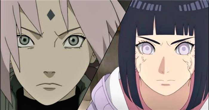Sakura vs. Hinata que a heroína de Naruto é mais forte?