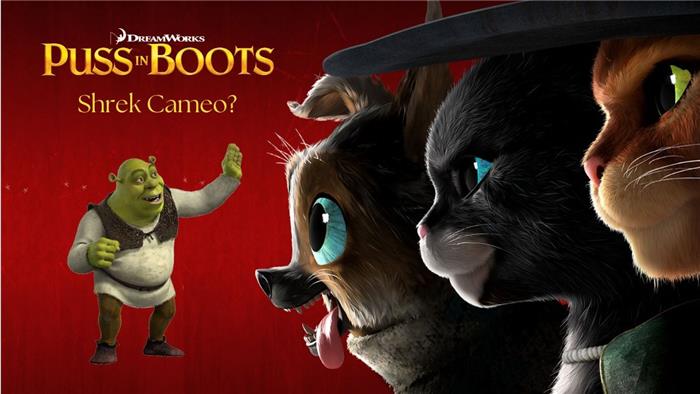 ¿Shrek tiene un cameo en gato en botas el último deseo??