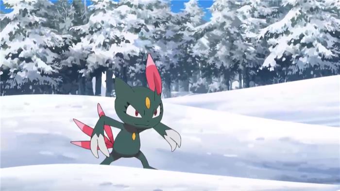 Sneasel Best Moveset, faiblesses et compteurs, statistiques et évolution