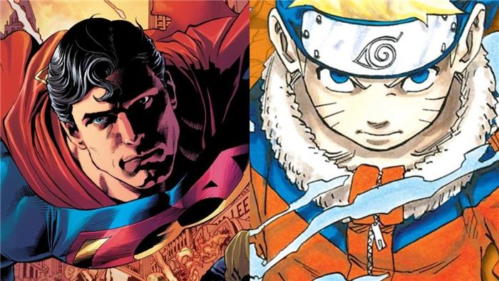 Superman VS. Naruto qui gagnerait?