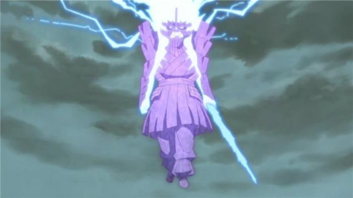 Wszystkie 6 form Sasanoo Sasuke's Susanoo uszeregowane według siły