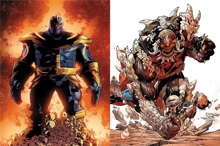 Thanos vs Doomsday qui gagnerait?