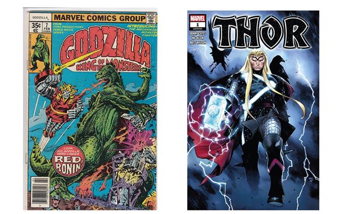 Thor vs Godzilla som ville vinne i en kamp?