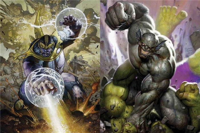 Abominación vs Thanos que ganarían?