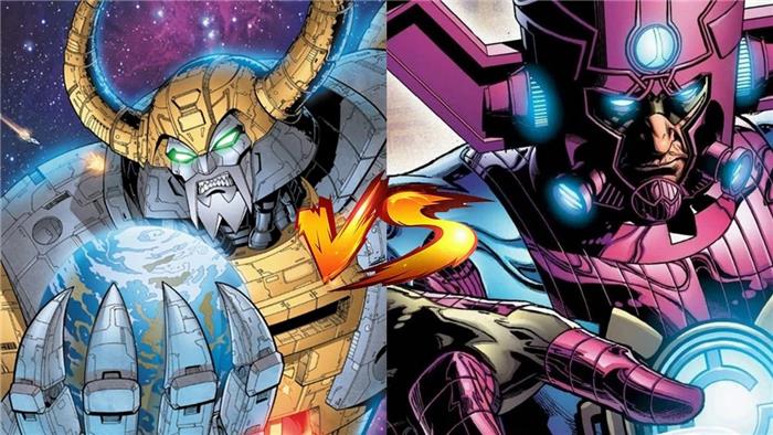 Unicron vs. Galactus som ville vinne i en kamp og hvorfor?