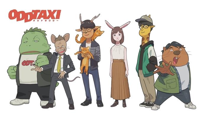 Odd Taxi nominado para múltiples premios de anime de anime expresa gratitud