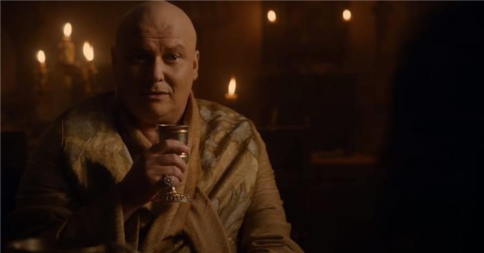 Qu'est-ce que Varys a entendu dans les flammes?