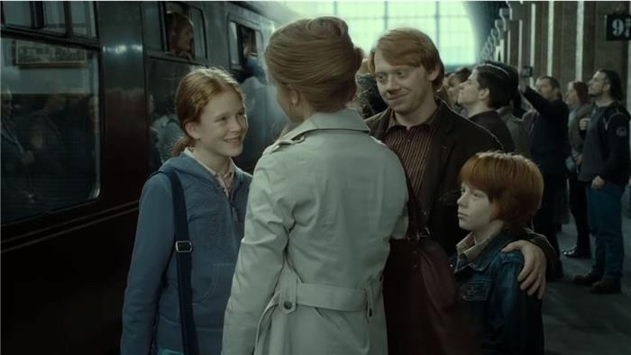 Hva er navnene på Rons og Hermione's barn?