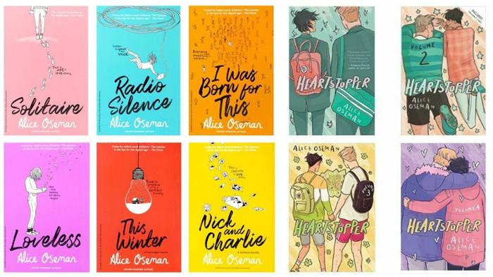 Alle topp 10 Alice Oseman -bøker i orden inkludert noveller og grafiske romaner