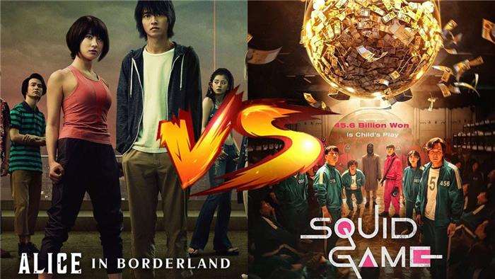 Alicia en Borderland vs. Juego de calamar que el espectáculo es mejor?