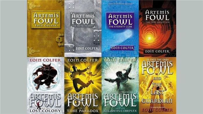 Alle topp 10 Artemis Fowl Books for å få den komplette guiden