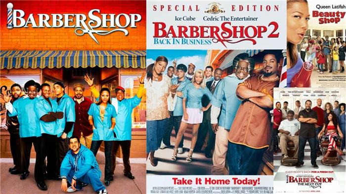 Alle 4 Barbershop -Filme in Ordnung