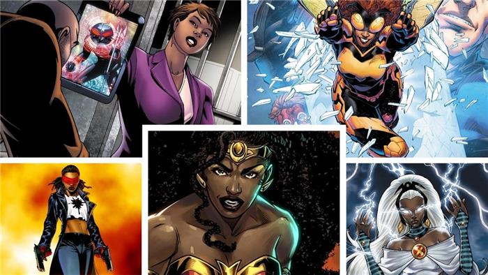 Las 10 mejores superhéroes femeninas negras de todos los tiempos
