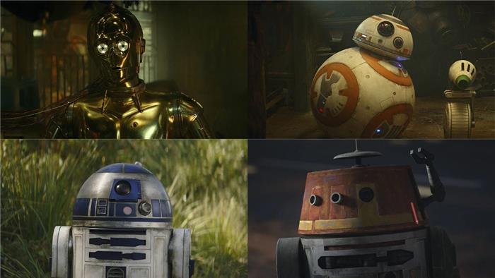 Top 10 beste Droiden im Star Wars -Universum