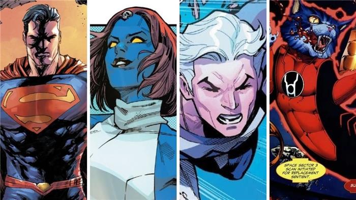 Super -heróis azuis top 10 que são azuis
