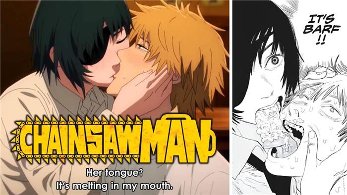 Chainsaw Man Kiss & Cooke Szene erklärte, welche Episode und das Kapitel es sind?