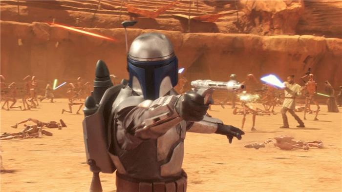 Var Jango Fett en mandalorian ?