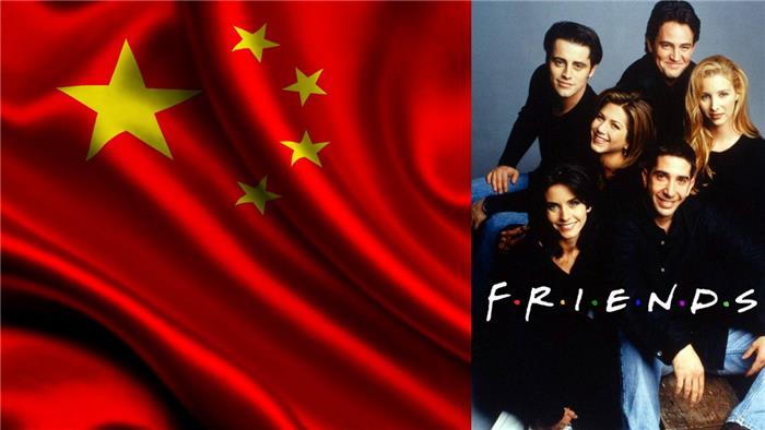 Friends China sul posto caldo per censura