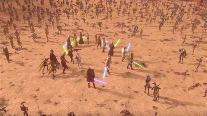 Combien de Jedi et de clones sont morts sur la géonose?