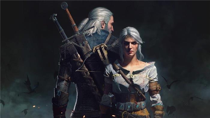Por que Geralt e Ciri têm cabelos brancos?
