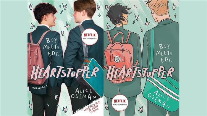 Las 4 novelas gráficas de Heartstopper en orden