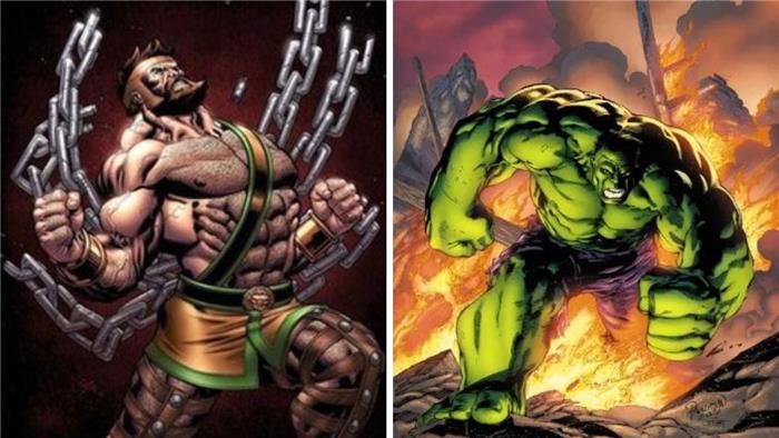 Herkules gegen. Hulk God vs. Monster, der gewinnen würde?