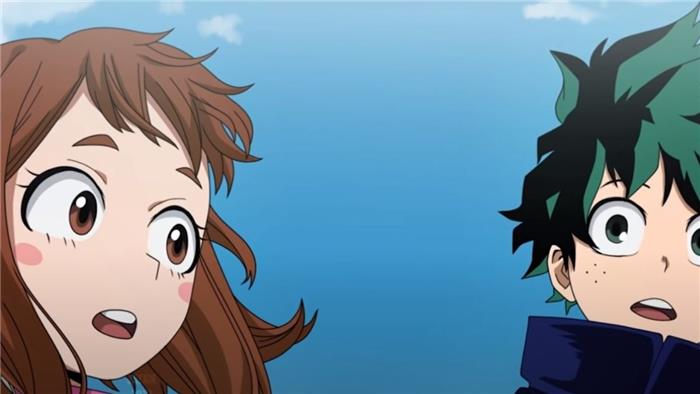 'Mon héros universitaire' Izuku et Ochako se réunissent dans une scène touchante