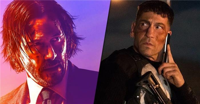 John Wick gegen Punisher, der gewinnen würde?