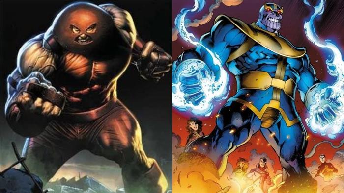 Juggernaut vs. Thanos que ganarían en una pelea?