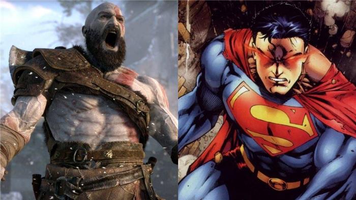 Kratos vs. Superman som ville vinne i en kamp?