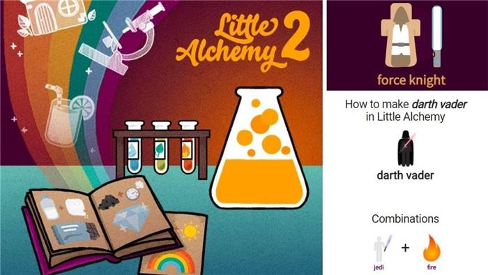 Come preparare Darth Vader in Little Alchemy 2?