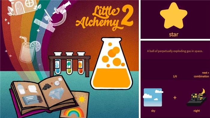 Como fazer estrela em Little Alchemy 2?