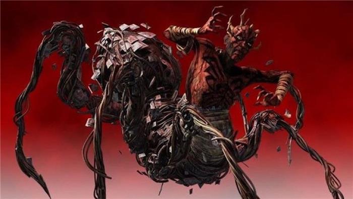 Que criou as pernas da aranha de Darth Maul em 'Clone Wars'?