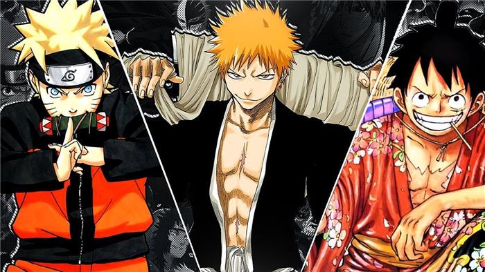 Os três grandes anime o que são, por que eles são tão populares e qual é o melhor?