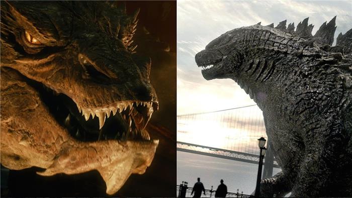 Smaug vs. Godzilla som ville vinne i en kamp?